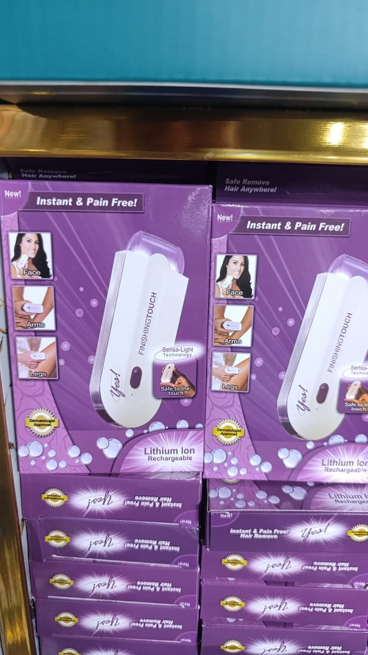 2 in 1 Portable Electric Hair Remover for Women – Painless Body & Facial Hair Removal Shaver | Mini Lady Shaver