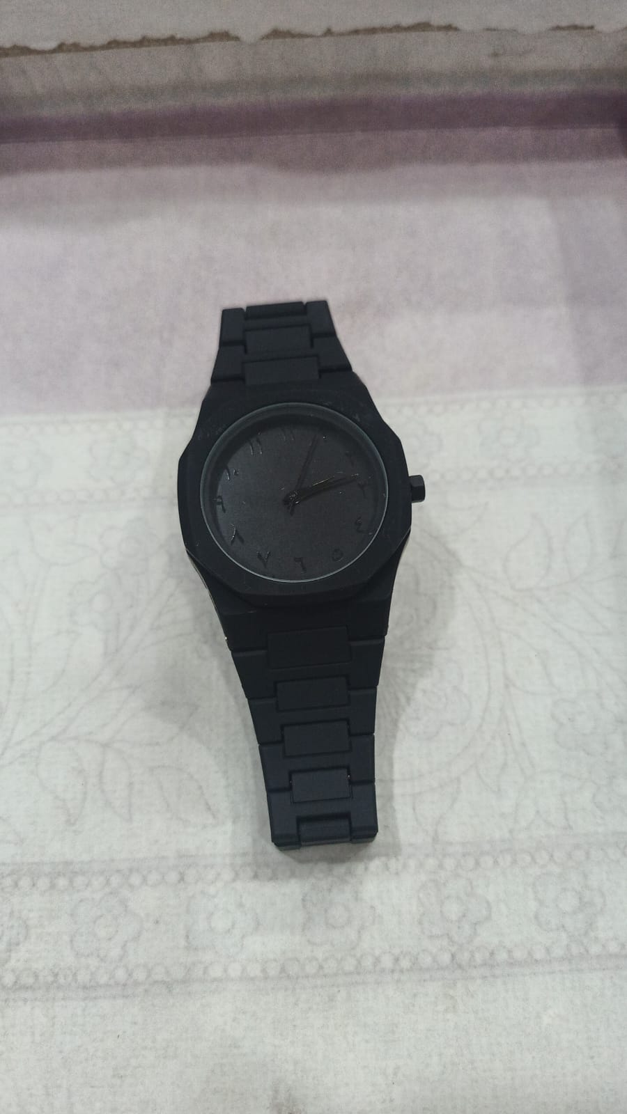Men’s All Black Wrist Watch – Minimalist Analog Quartz Watch for Men Stylish Casual & Formal Watch