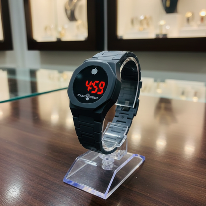 LED Digital Touch Watch for Men & Women – Stylish Waterproof Sports Wrist Watch with LED Display