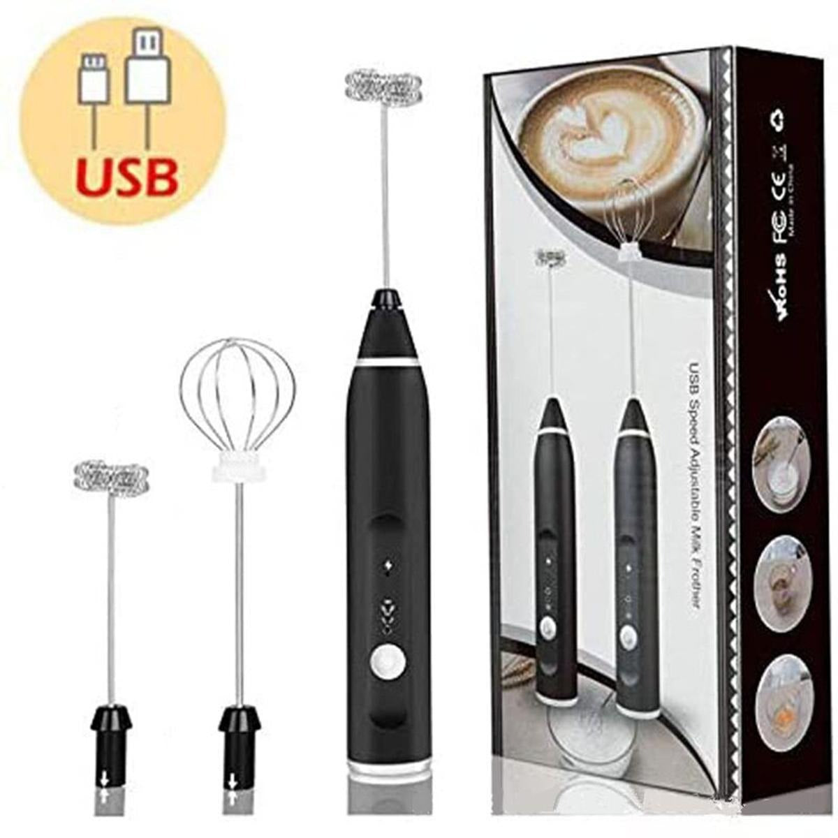 Portable Coffee Foam Maker | USB Rechargeable Milk Whisk for Cappuccino & Latte