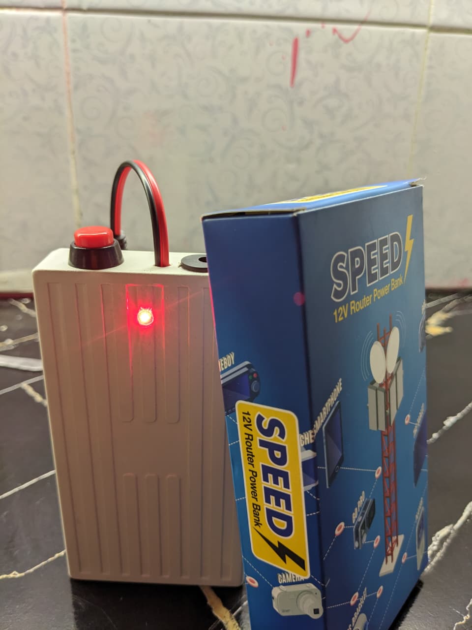 12V Router Power Bank Mini UPS – WiFi Router Backup Battery Load Shedding Internet Backup Device
