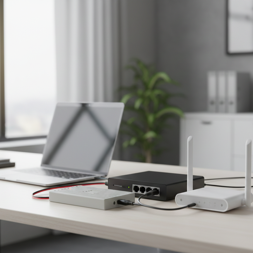12V Router Power Bank Mini UPS – WiFi Router Backup Battery Load Shedding Internet Backup Device