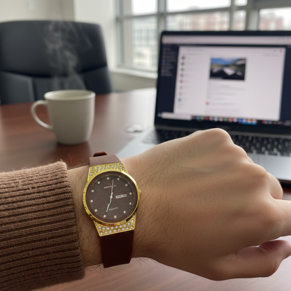 Women’s Quartz Watch – Stylish Fashion Wrist Watch for Girls Elegant Casual Analog Watch