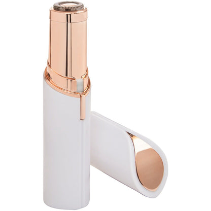 2-in-1 Women Facial Hair Remover – Portable Electric Face Hair Trimmer for Upper Lip, Chin & Peach Fuzz