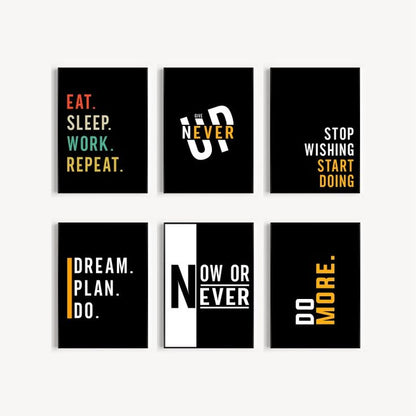 Inspirational Wall Art Quotes for Home, Office, Study Room & Gym