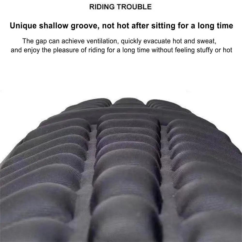Motorcycle Seat Cushion – Anti-Slip Soft Bike Seat Cover Pad  Comfortable Shock Absorbing Motorcycle Seat Protector