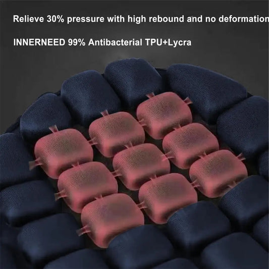 Motorcycle Seat Cushion – Anti-Slip Soft Bike Seat Cover Pad  Comfortable Shock Absorbing Motorcycle Seat Protector