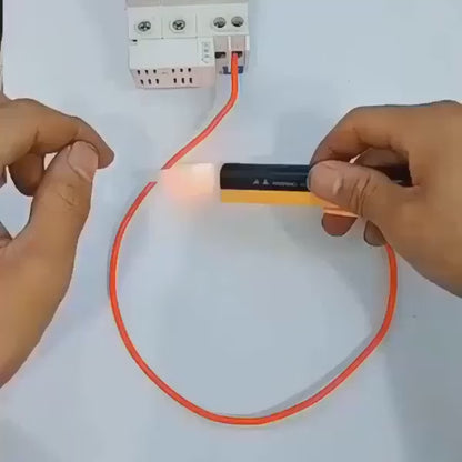 Non-Contact AC Voltage Tester Pen 12V-1000V – Electric Voltage Detector with LED Light & Sound Alarm